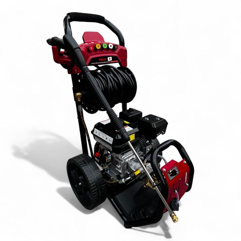 GENERICO - Hidrolavadora Bencinera Industrial De 7hp 2465psi Rojo