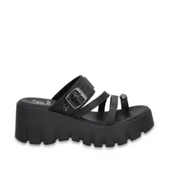 GOTTA - Sandalia Plataforma Negra Mujer 65941