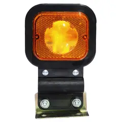 SUNTECH - FOCO LATERAL LED CUADRADO AMBAR 12 Y 24 VOLTS