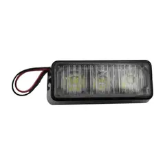 TRO GRIM - FOCO LATERAL LED BLANCO ESTROBOSCOPICO 12 Y 24 VOLTS