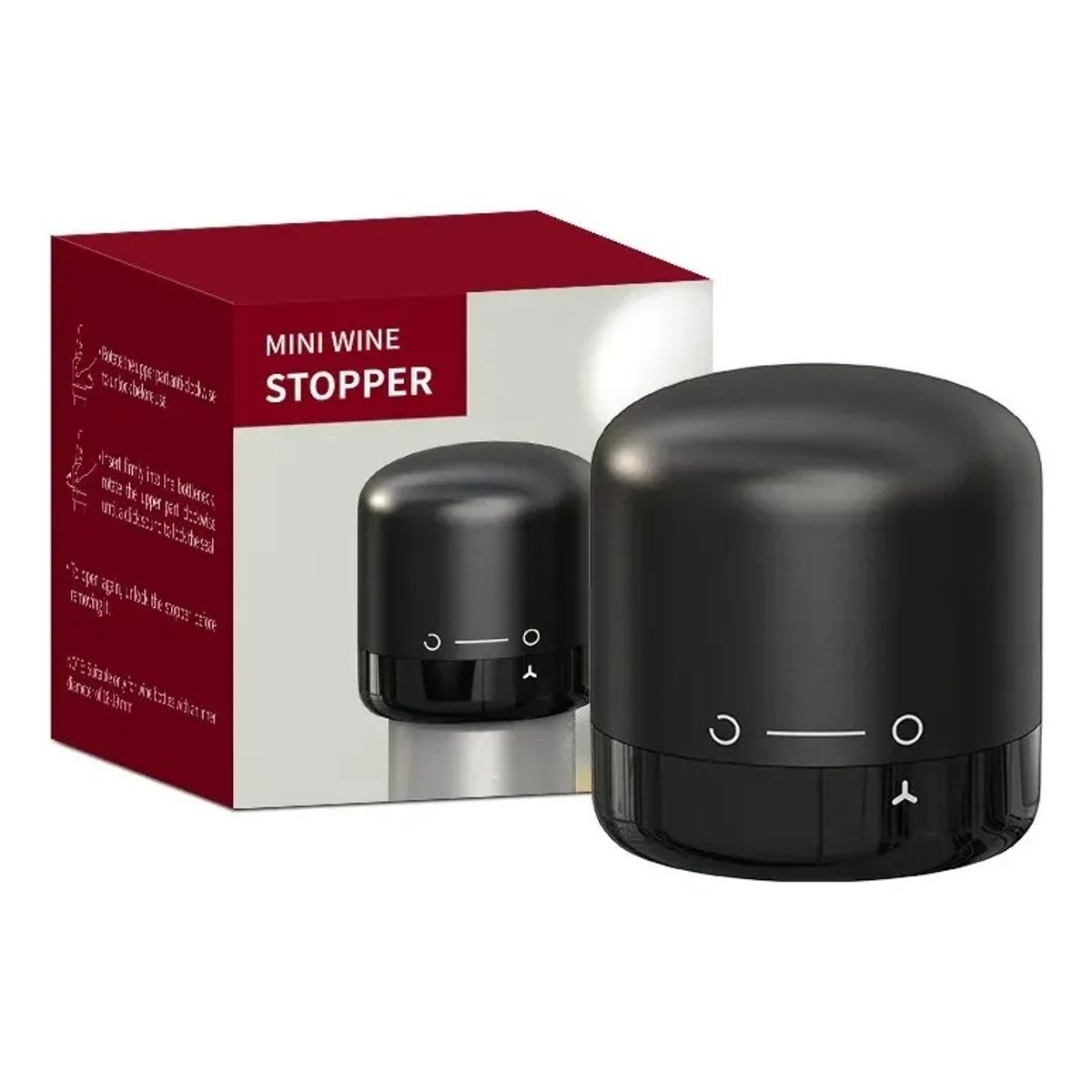 GENERICO - X6 Tapón Hermético Para Botella De Espumante Y Vino