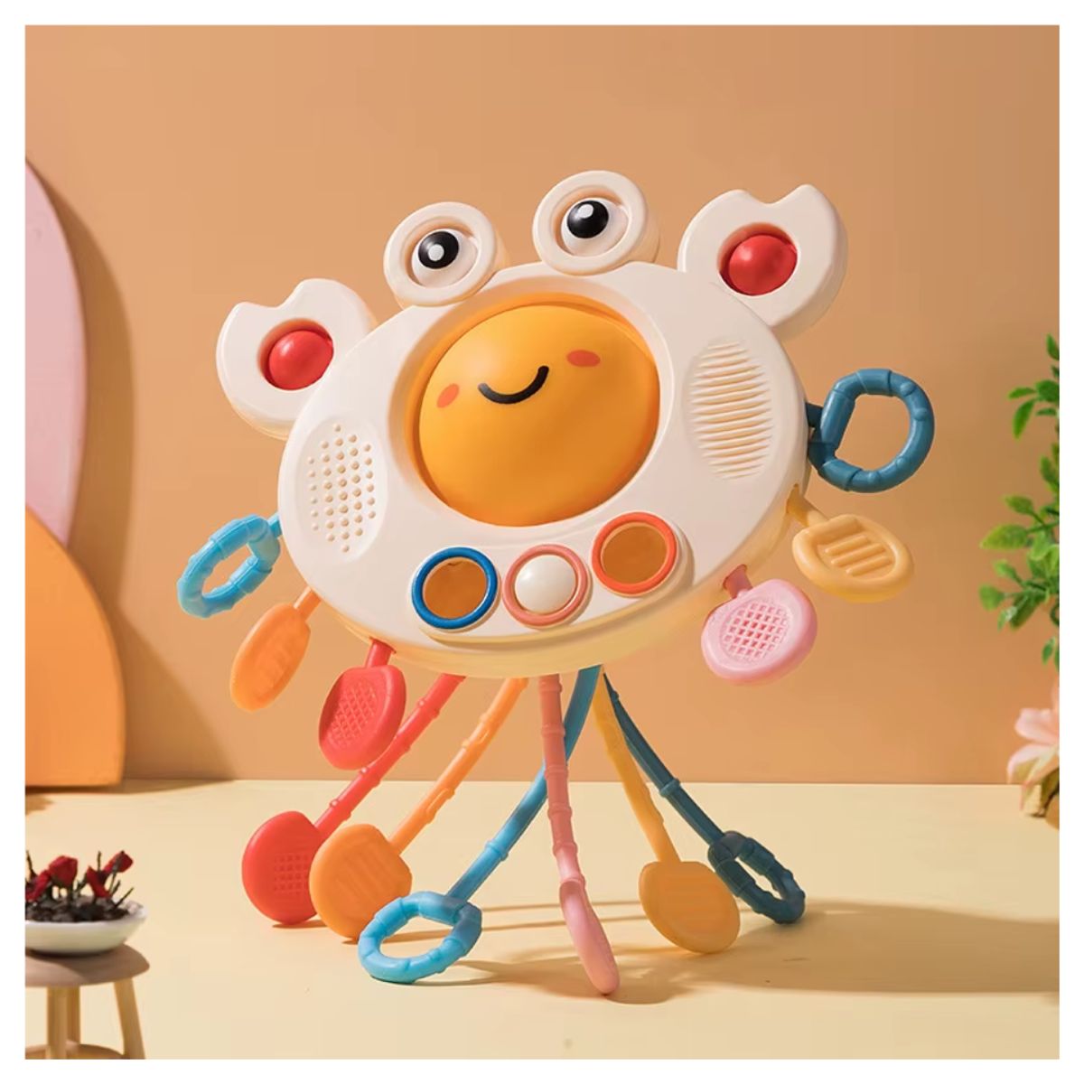 GENERICO - SONAJERO EDUCATIVO  DE DESARROLLO SENSORIAL CANGREJO MONTESSORI