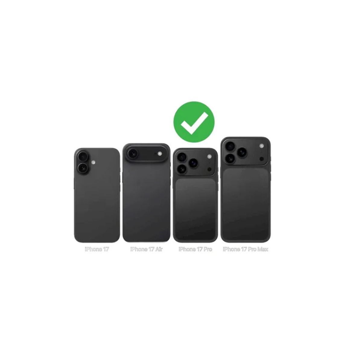 GENERICO - Carcasa Anti Golpes Transparente Para iPhone 17 Pro