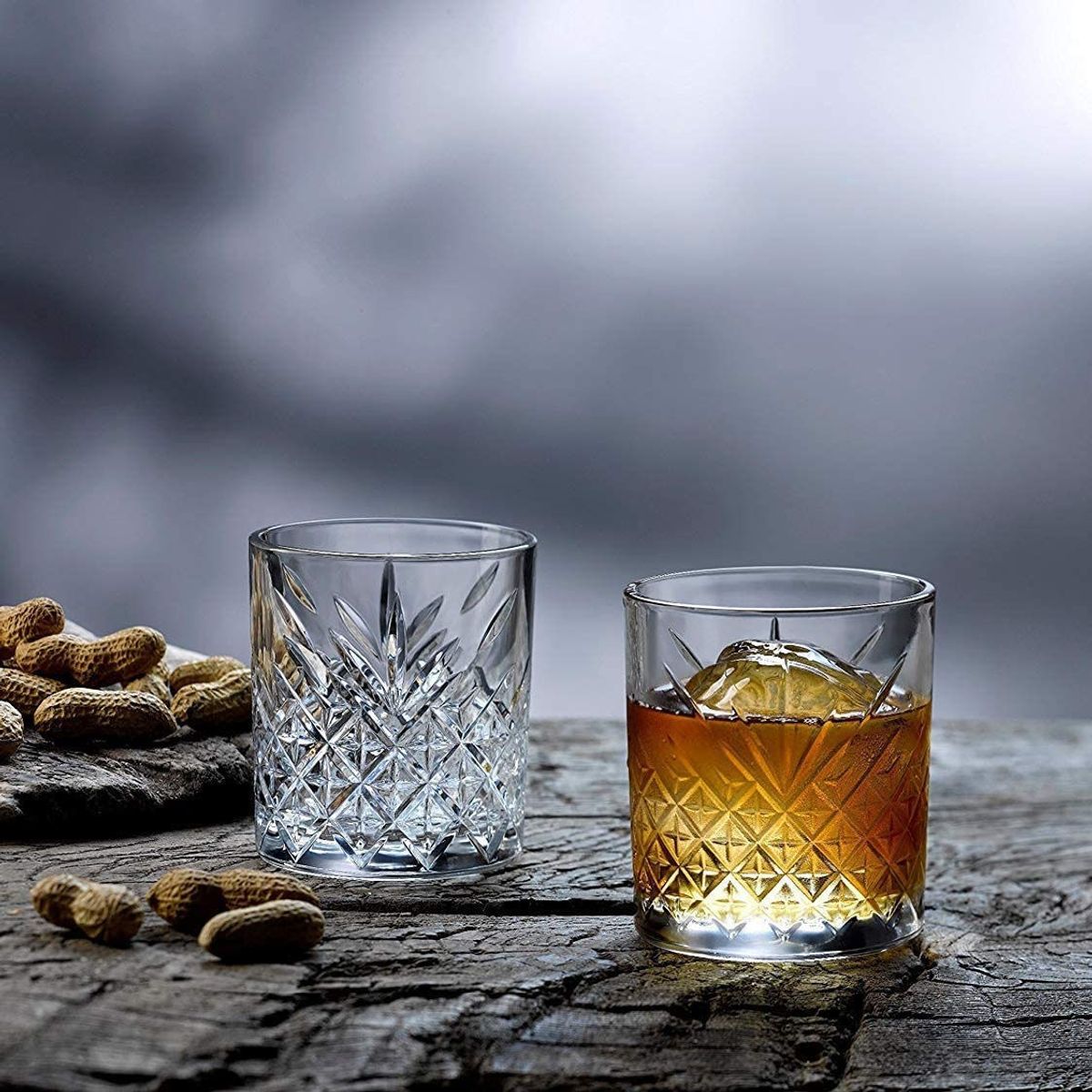 PASABAHCE - Set De 4 Vasos Wisky 420 Cc  Linea Timeless