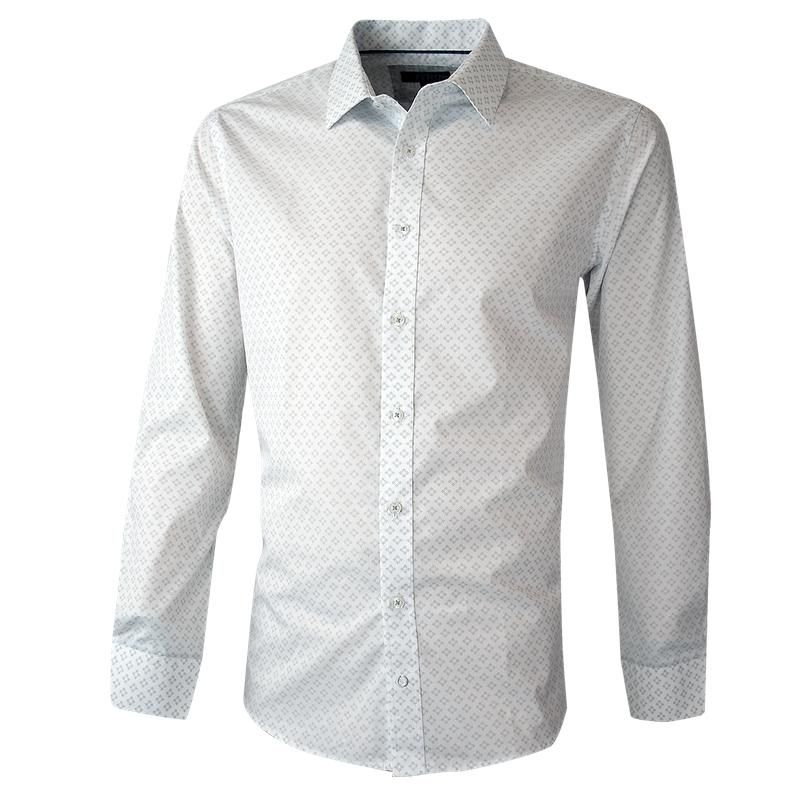 POTROS - Camisa Trevira Estampada Slim Fit