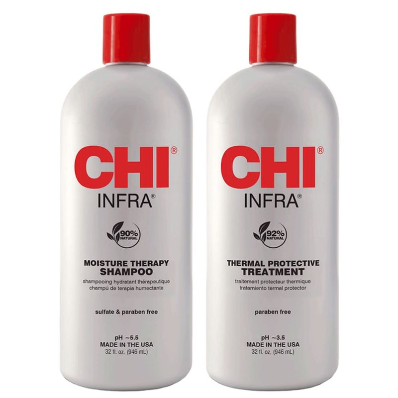 CHI - CHI Infra Duo Set de Shampoo y Tratamiento 946 ml