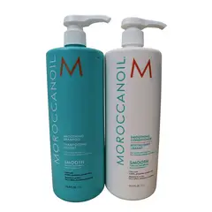 MOROCCANOIL - Set de Shampoo y Acondicionador para Cabello Rebelde y Frizz 1000 ml