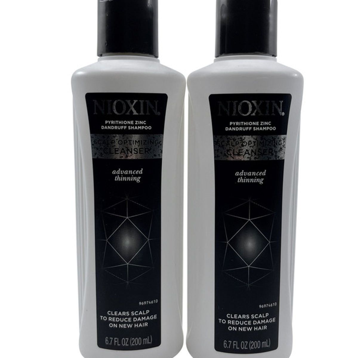 NIOXIN - Set Shampoo Anticaspa con Zinc Piritiona para Cabello Fino 198 ml