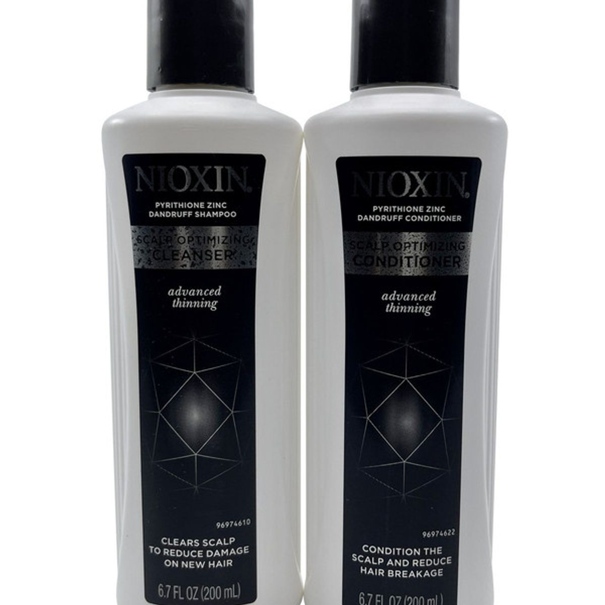 NIOXIN - Shampoo Anticaspa con Piritiona de Zinc y Acondicionador 198 ml