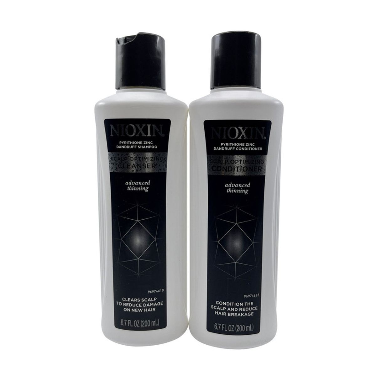 NIOXIN - Shampoo Anticaspa con Piritiona de Zinc y Acondicionador 198 ml