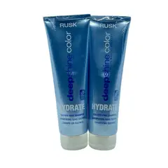 RUSK - Deep Shine Shampoo Hidratante Color 250 ml - Set de 2