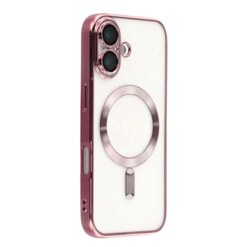 JOIGO - Carcasa Para iPhone 17 Air Bordes Compatible con Magsafe Gold Rose