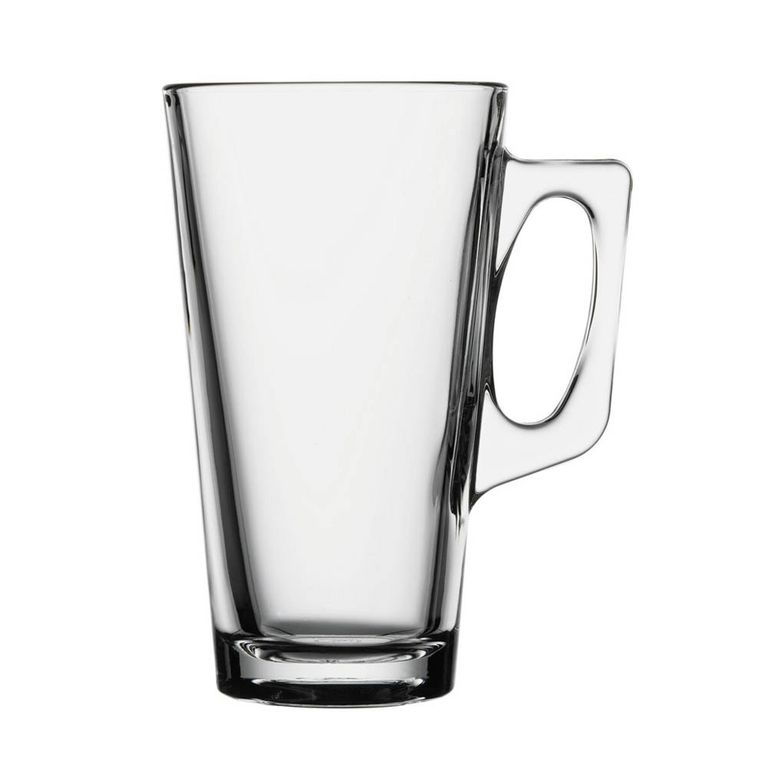 Se De 2 Tazas Vidrio Con Aza 385Cc Linea Vela