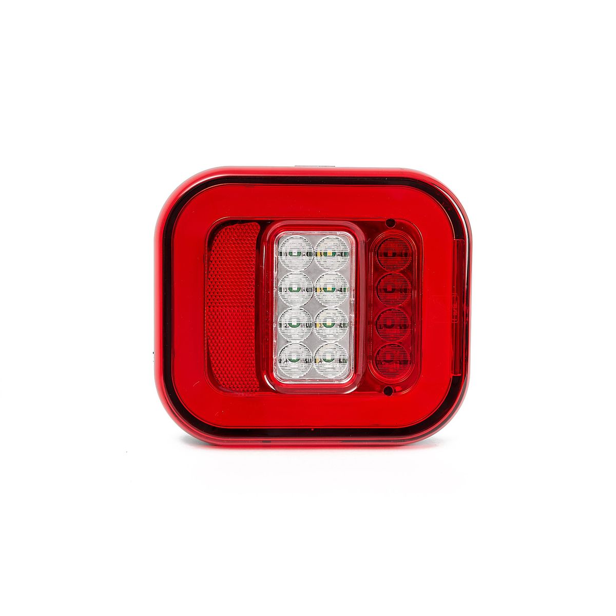 GENERICO - FOCO TRASERO LED TIPO HALO 12 /24 VOLTIOS