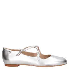 MINGO - Zapato Mujer Formal Plateado