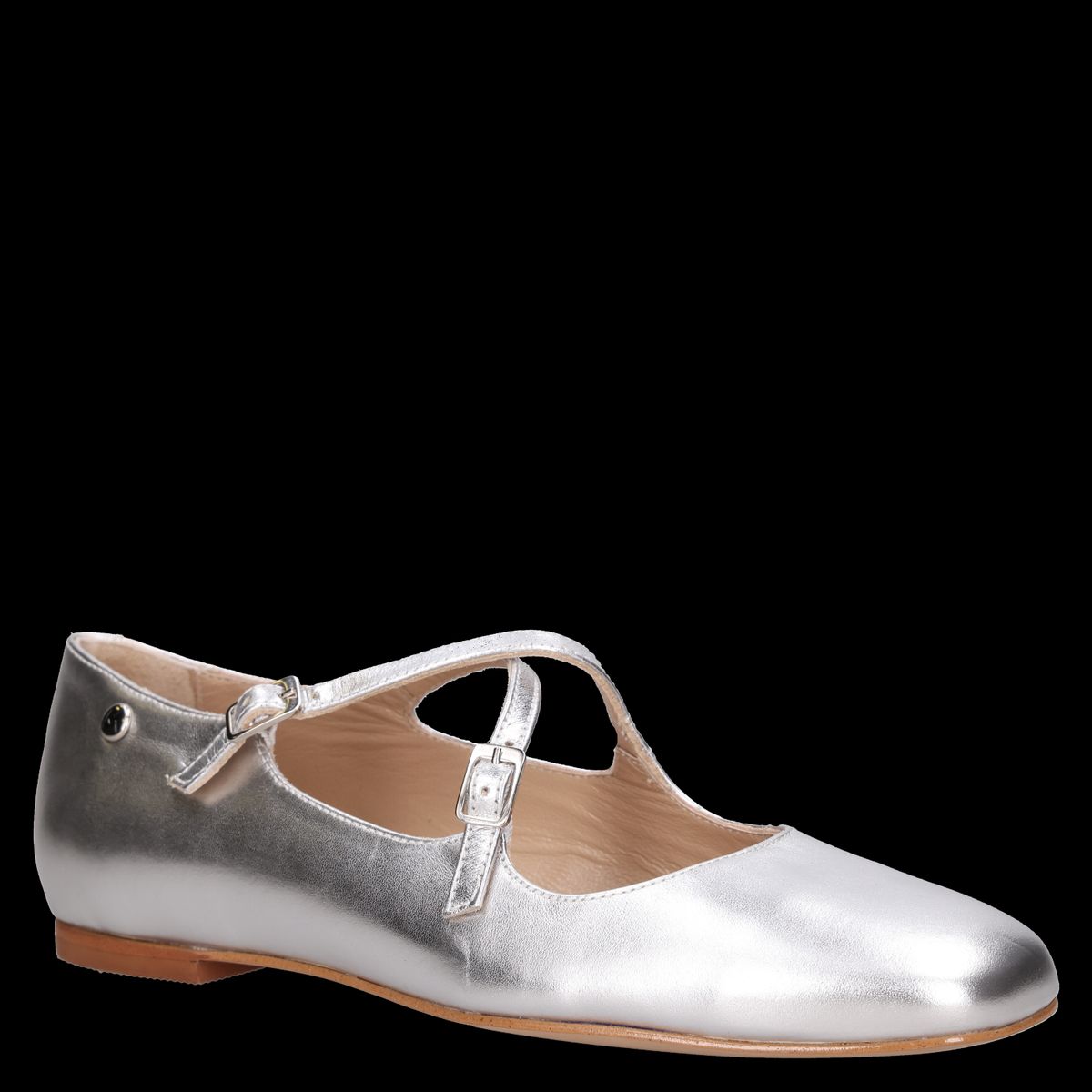 MINGO - Zapato Mujer Formal Plateado