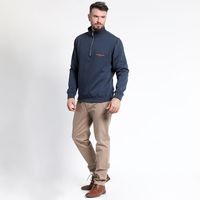 POLERÓN MEDIO CIERRE ESTAMPADO TEXTURADO