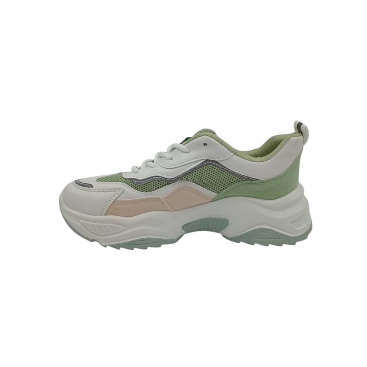 HERIEL - Zapatilla Blanca Multicolor Mujer