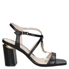 MINGO - Sandalia Mujer Formal Negro