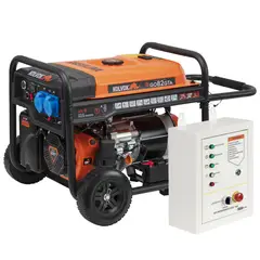 KOLVOK - Kit Generador eléctrico a gasolina 8500 W + ATS