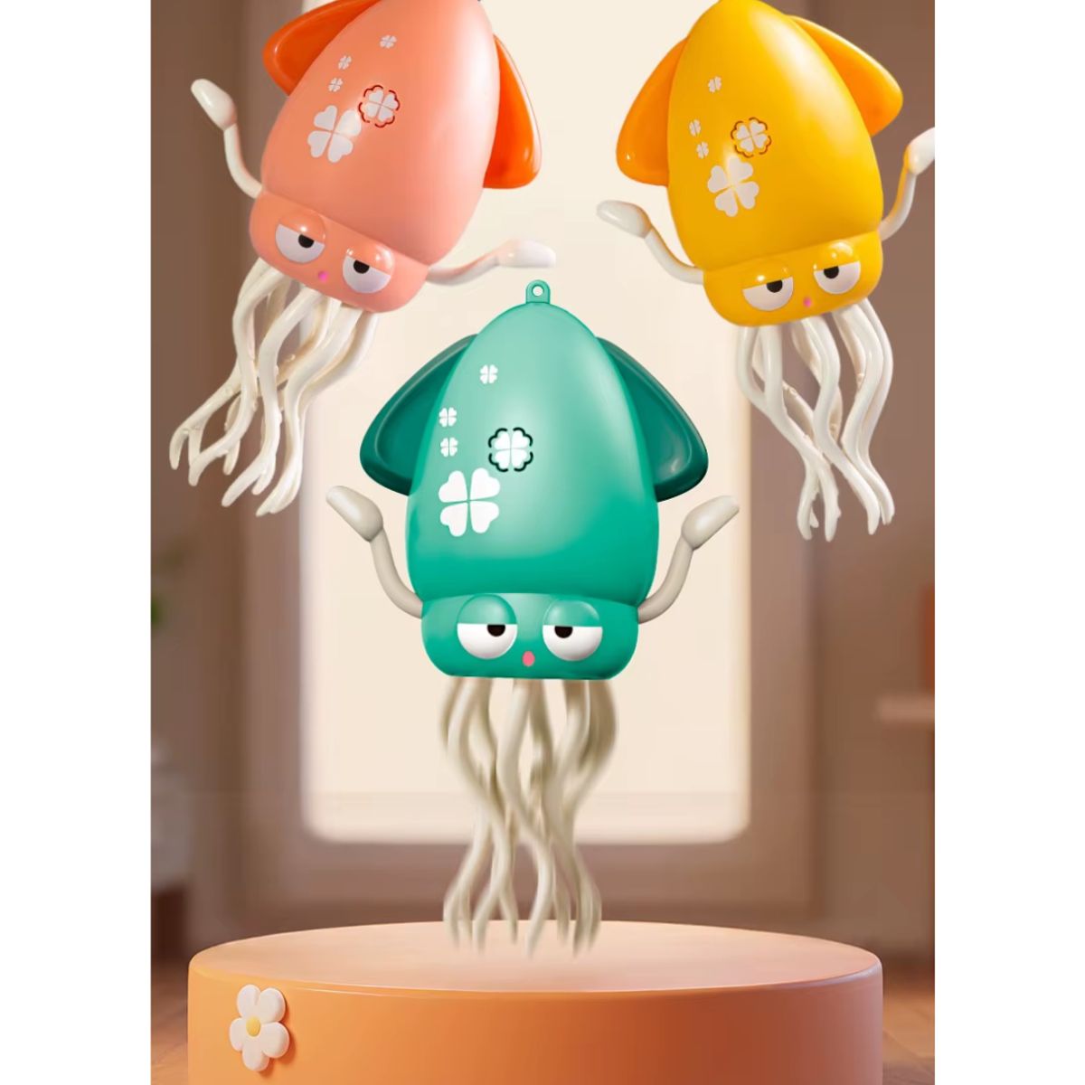 GENERICO - CALAMAR ESTIMULADOR CON SENSOR MUSICAL USB VERDE