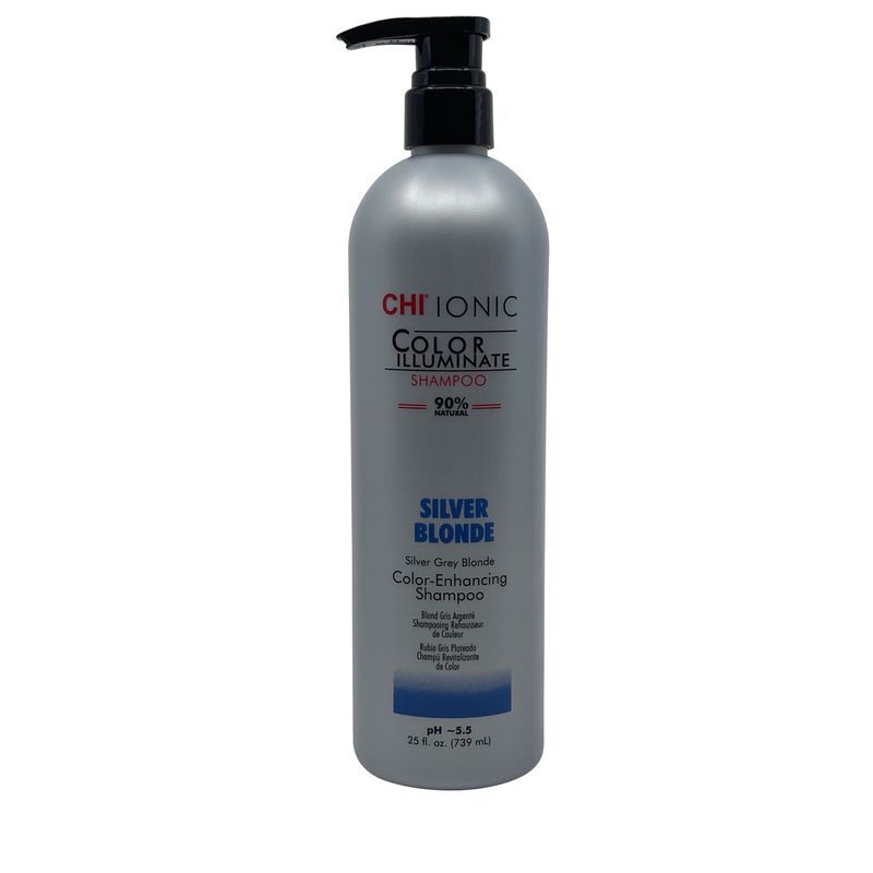 CHI - CHI Shampoo Ionic Color Enhancing PH 55 Plata Gris Rubio Frío 739 ml