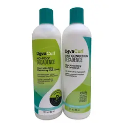DEVACURL - Set No Poo Decadence Limpiador y Acondicionador Decadence 355 ml