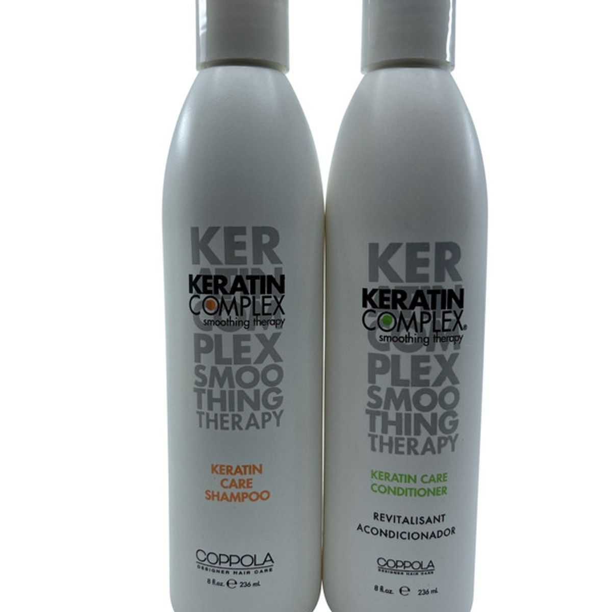 KERATIN COMPLEX - Keratin Complex Shampoo y Acondicionador Keratin Care 236 ml cada uno