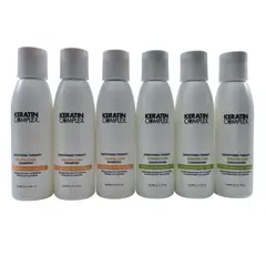 KERATIN COMPLEX - Shampoo y Acondicionador Keratin Care 90 ml Set de 3