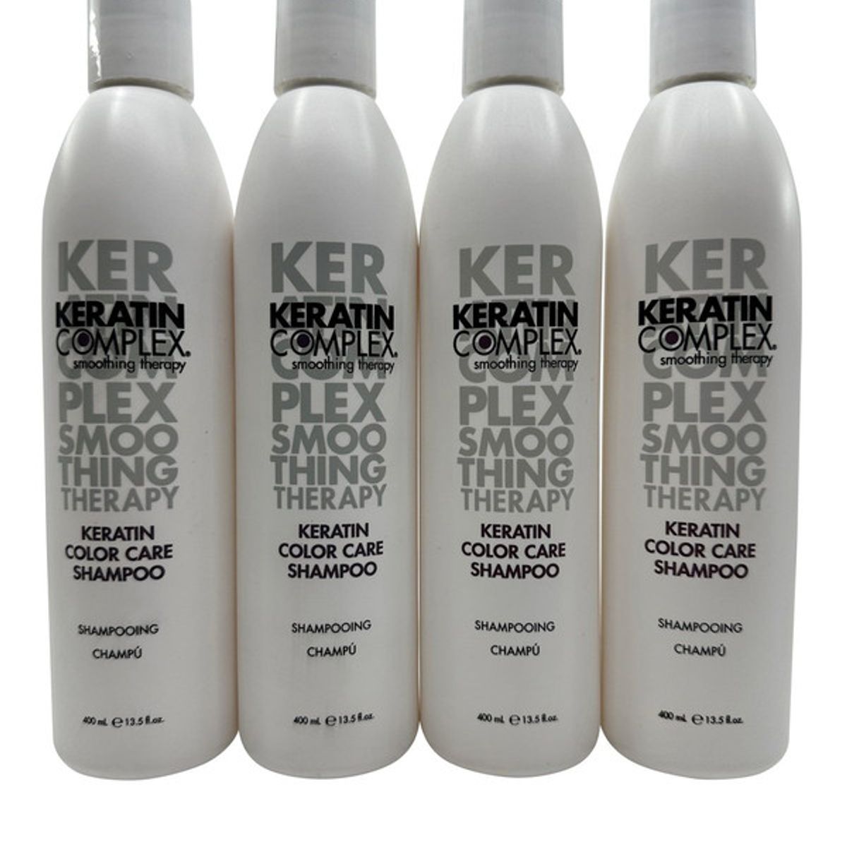 KERATIN COMPLEX - Coppola Set de 4 Shampoo para Cuidado del Color 400 ml