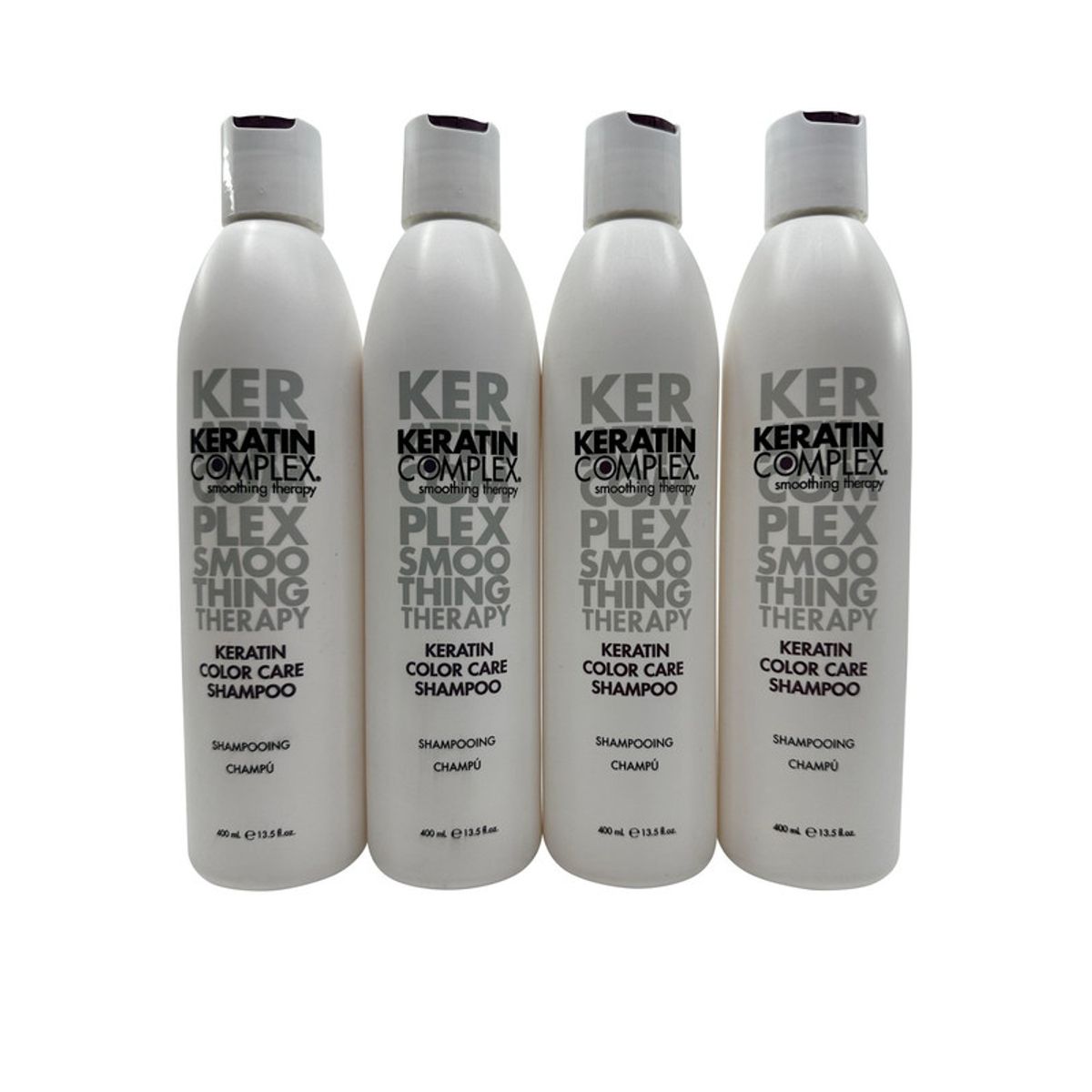 KERATIN COMPLEX - Coppola Set de 4 Shampoo para Cuidado del Color 400 ml