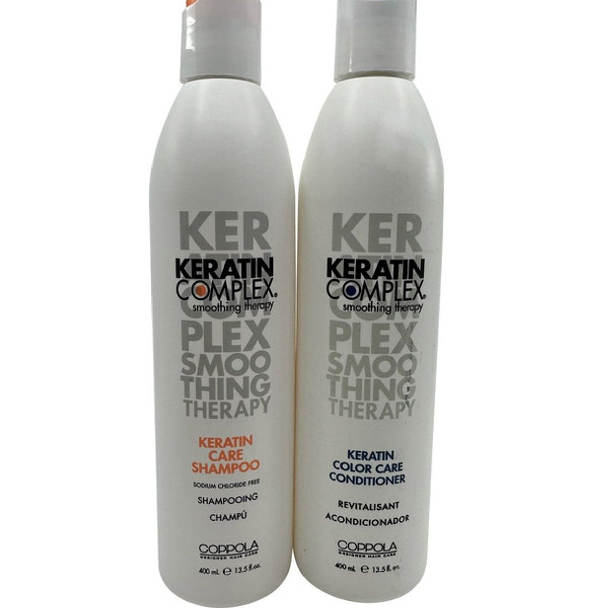 KERATIN COMPLEX - Shampoo Keratin Care & Acondicionador Color Care 400 ml