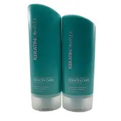 KERATIN COMPLEX - Set de Shampoo y Acondicionador Keratin Care 400 ml