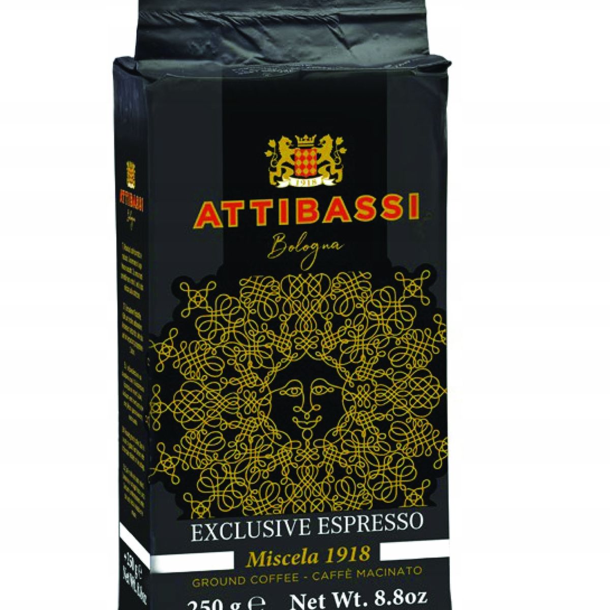 ATTIBASSI - Café Espresso Italiano Molido Attibassi 250 g