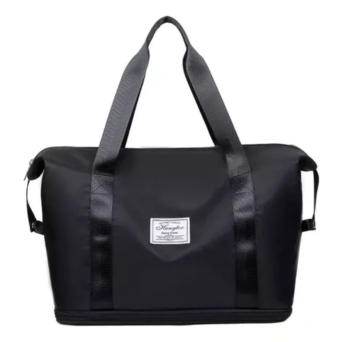 GENERICO - Bolsa gran capacidad para viajes hombresmujeres deportes color negro