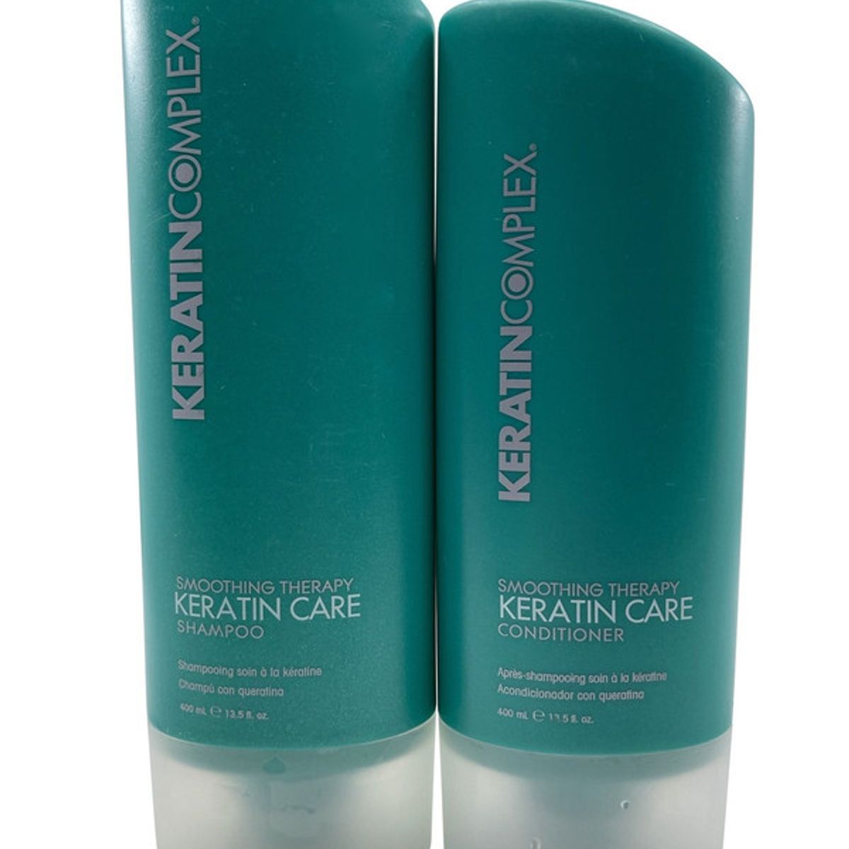 KERATIN COMPLEX - Keratin Complex Set de Shampoo y Acondicionador Keratin Care 400 ml