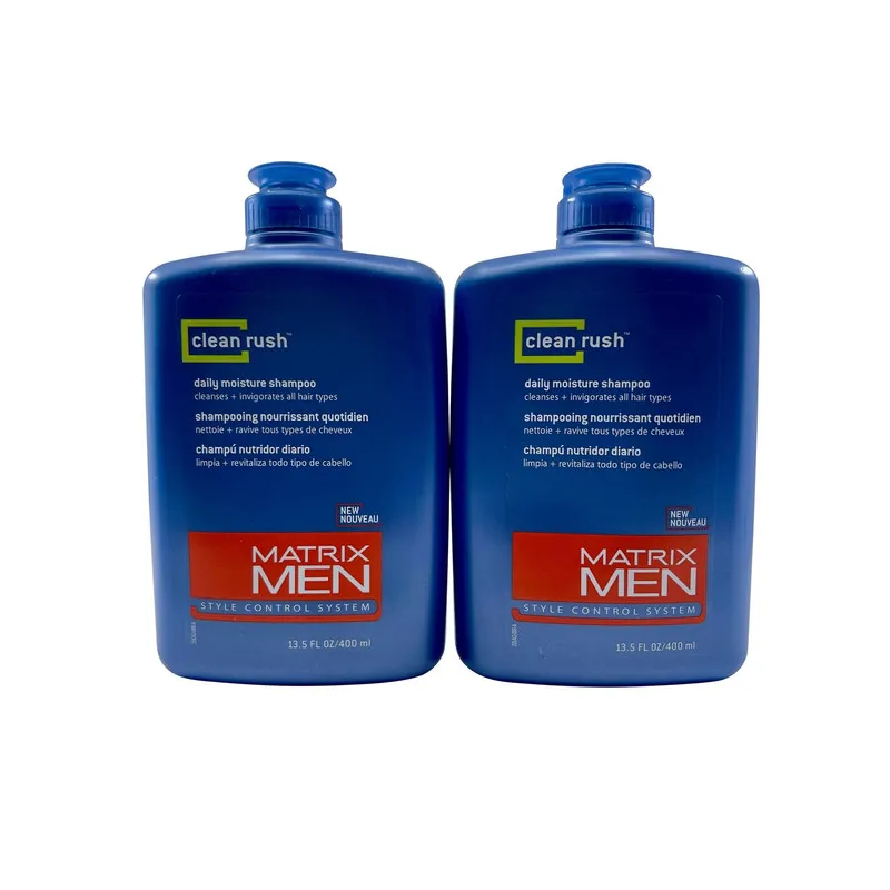 MATRIX - Shampoo hombre hidratante Diario para Cabello Seco 400 ml - Set de 2