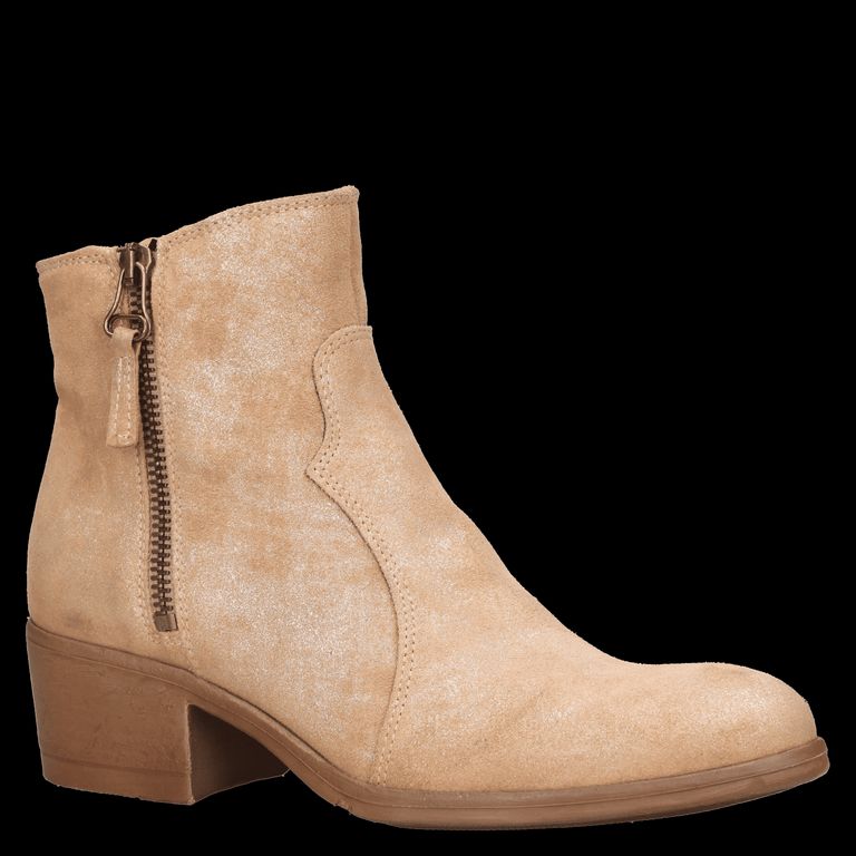 Botín Mujer Casual Beige