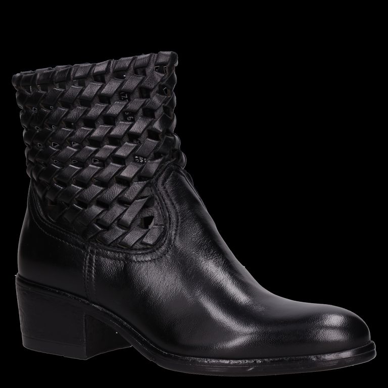 Botín Mujer Casual Negro