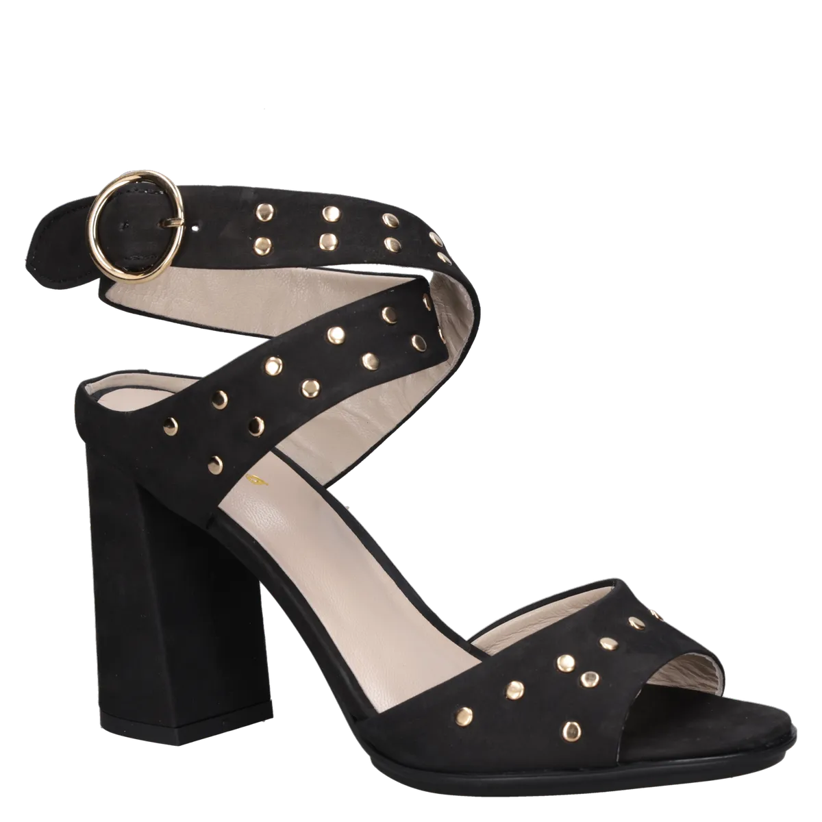 MINGO - Sandalia Mujer Casual Negro
