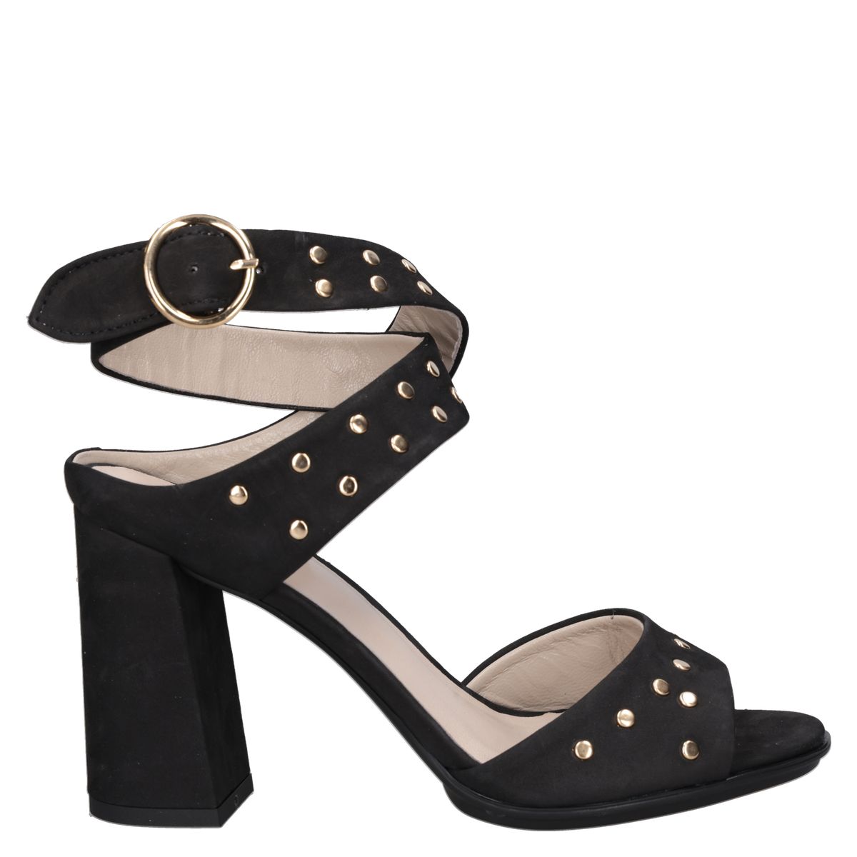 MINGO - Sandalia Mujer Casual Negro