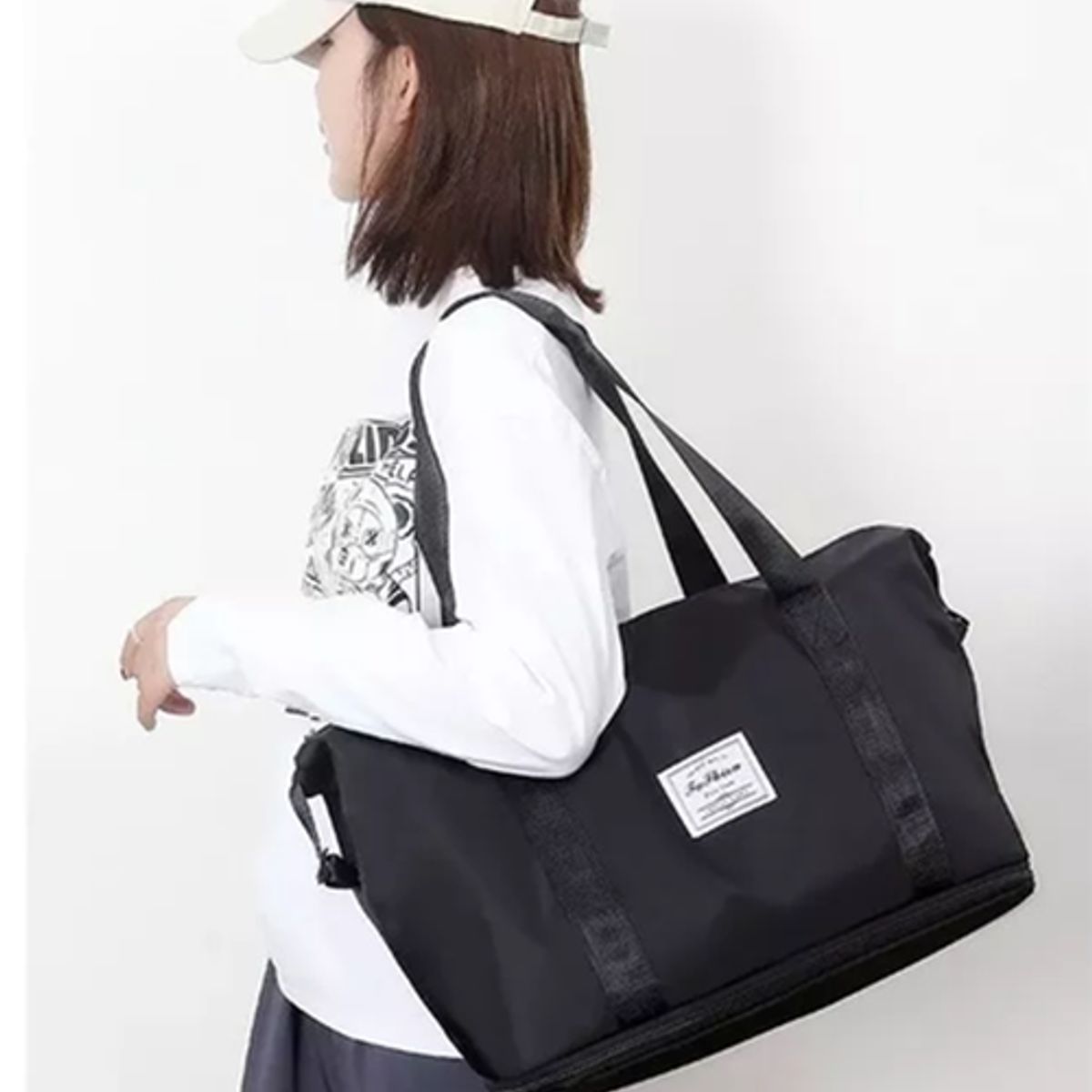 GENERICO - Bolsa de Gran Capacidad para Viajes y Deportes para Hombres y Mujeres