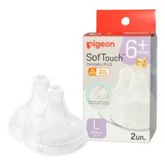 PIGEON - Tetina Repuesto Softouch L 2 Unids