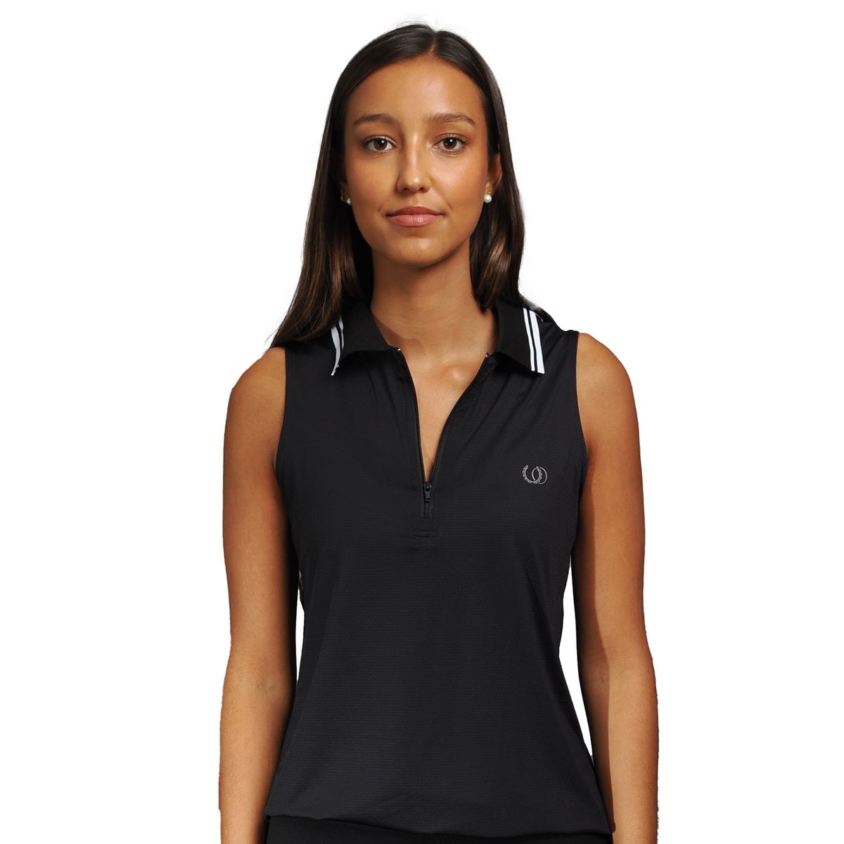 OPHIRA - Polera deportiva Mujer con cuello