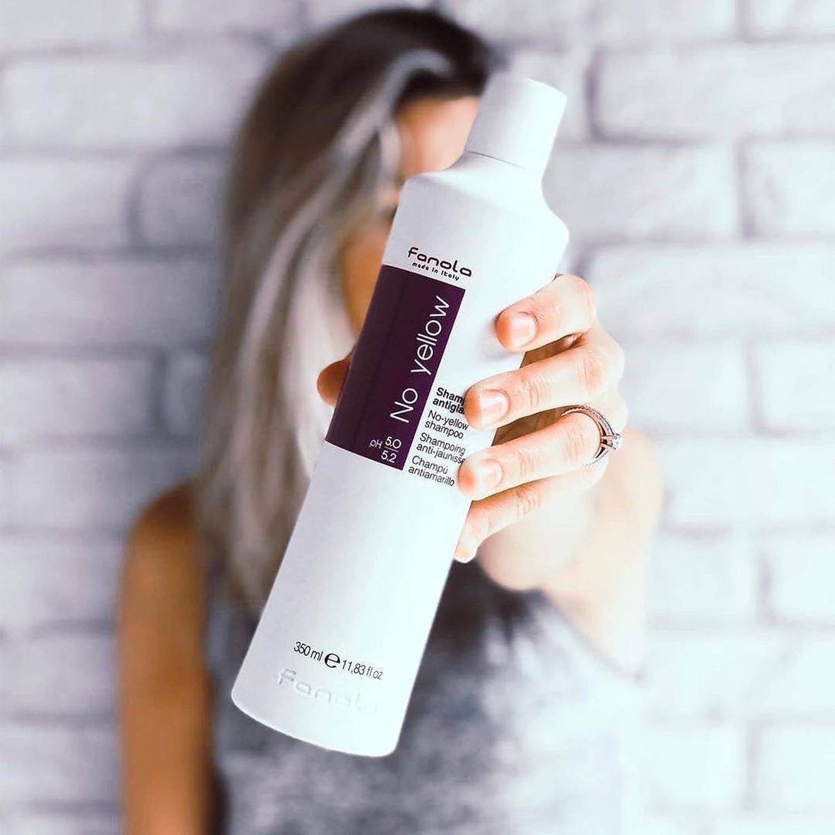 FANOLA - Fanola No Yellow Shampoo 350 ml - Shampoo Antimorado