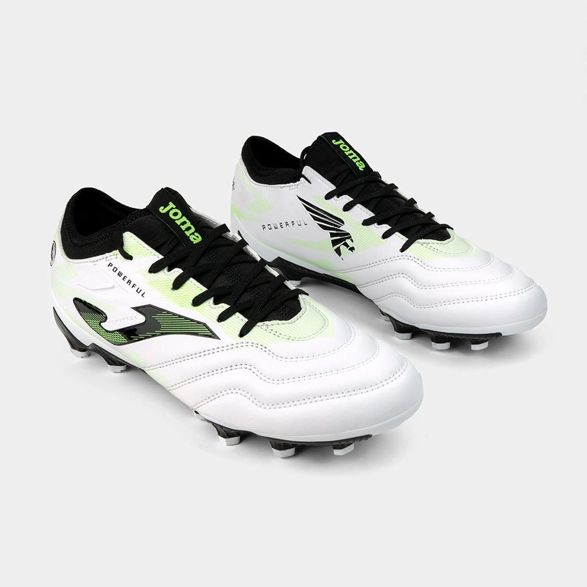 JOMA - Zapatos Fútbol Hombre Joma Powerful FG Blanca