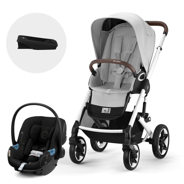 Coche Travel System Talos Lux 20 SLV LG + Aton G + Base