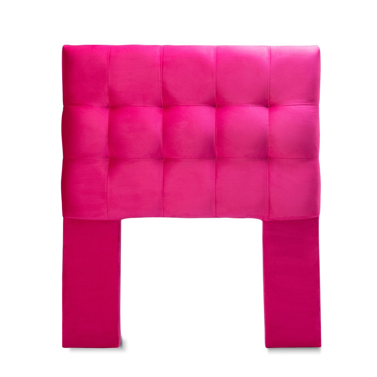 GENERICO - Respaldo 1,5 Plazas Felpa Fucsia Cp Alice