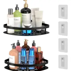 GENERICO - Pack 2 Esquineros Organizador de Ducha Baño