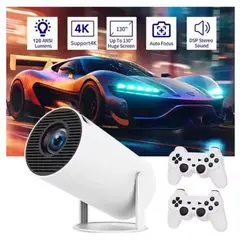 GENERICO - Proyector Inteligente con Videojuegos + 2 Joysticks